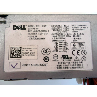 Fonte Alimentação DELL 235W Optiplex 380 SFF (D235PS-00)