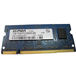 Memória Elpida 1GB DDR2 6400 800Mhz