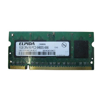 Memória Elpida 1GB DDR2 800Mhz