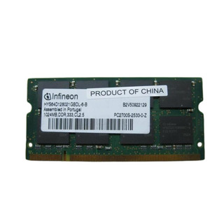 Memória Infineon 1GB DDR 333Mhz