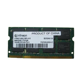 Memória Infineon 1GB DDR 333Mhz