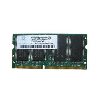 Memória RAM Nanya 256MB DDR PC133 Portatil
