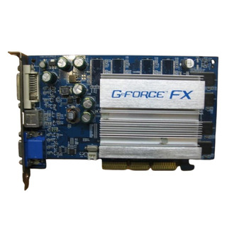 Placa Gráfica Nvidia Geforce 5200EP 128MB AGP DDR