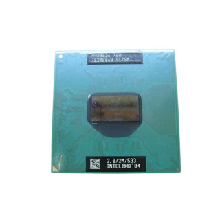 Processador Intel Pentium M 760 2M Cache, 2.00A GHz, 533 MHz FSB
