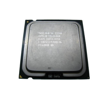 Processador Intel Celeron E3200 cache 1 M, 2,40 GHz, 800 MHz