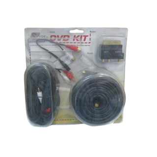 Kit DVD Stey / Adaptadores RCA-SCART-S-VIDEO