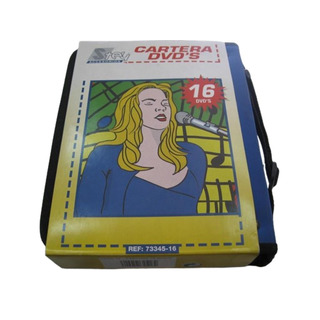 Bolsa para 16 CD´s/ DVD´s Stey