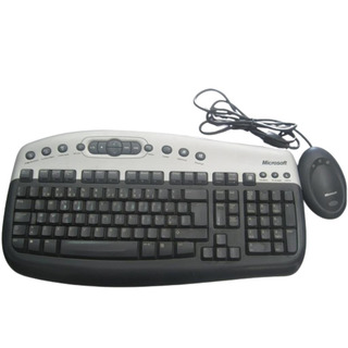 Teclado Microsoft Wireless Preto PS2/ USB