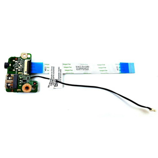 Placa I/ O Board USB Audio + Cabos Dell Latitude E5520 (02NHKM)