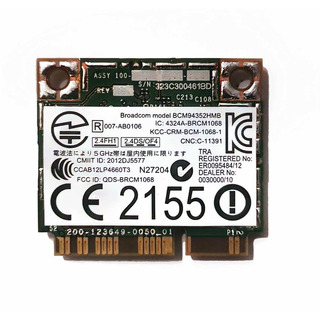 Placa Mini PCIe WiFi Wilreless + Bluetooth (BCM94352HMB)