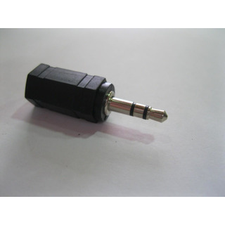 Adaptador 1xJack 3.5M ST/ 1XJack 2.5F ST