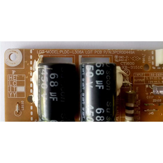 Fonte Alimentação TV LG 32LB5800-ZM (3PCR00449A EAX65391401)
