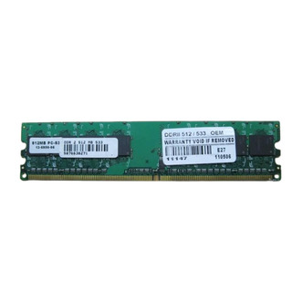 Memória OEM DDR2 512MB 4200U 533MHZ