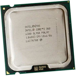 Processador Intel Core 2 Duo 6300 2M Cache, 1.86 GHz, 1066 MHz