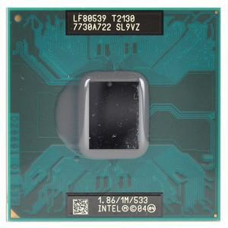 Processador Intel T2130 1.86Ghz 1MB/ 533 PPGA478