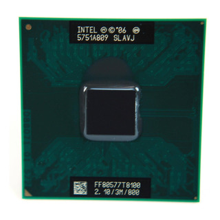 Processador Intel Core 2 Duo T8100 3M Cache 2.10 GHz 800MHz PGA478 BGA479