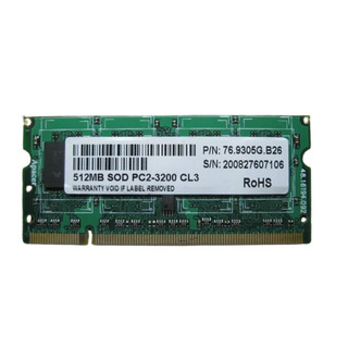 Memória SODIMM DDR2 512MB 400MHZ PC2-3200