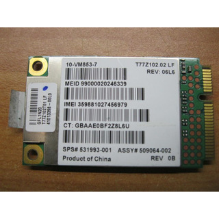 Placa Wireless HP Elitebook 2540P etc (531993-001)