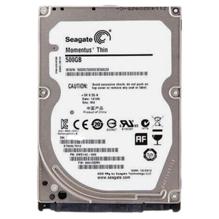Disco Rígido SLIM Seagate 500GB SATA 2.5'' 5400rpm