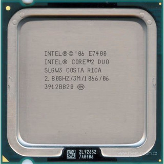 Processador Intel Core 2 Duo E7400 3M Cache, 2.80 GHz, 1066 MHz