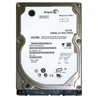 Disco Rigido Seagate 120GB SATA 2.5'' 5400rpm