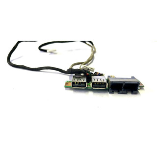 Placa 2x USB|Rj45|RJ11 LG E50|E500|MSI VR610 (MS-16352)