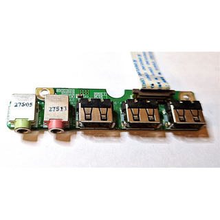 Placa 3x USB + Audio para Packard Bell Minos GM