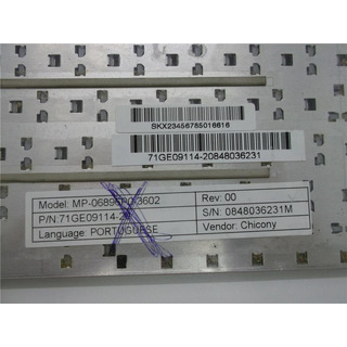Teclado para Magalhães IA1600, IC900 (71GE09114-20)