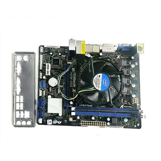 Motherboard Asrock H61M-DGS + Intel Pentium G860 + 4GB DDR3 + Cooler Original