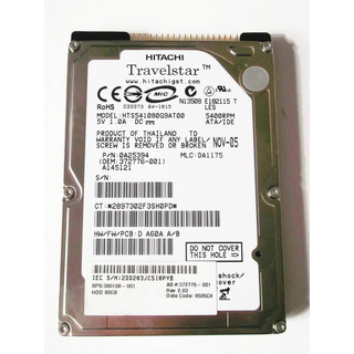 Disco Rigido Hitachi 80GB IDE 2.5'' 5400rpm