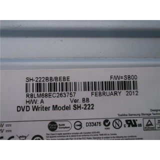 Gravador CD & DVDs Samsung SH-S222 SATA