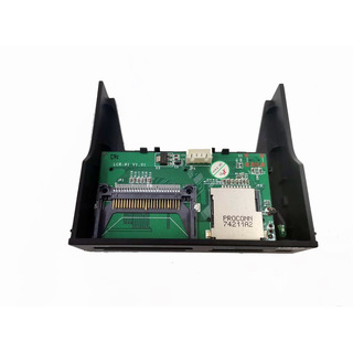 Leitor Cartões 2.5'' Interno com frontal Preto USB 2.0