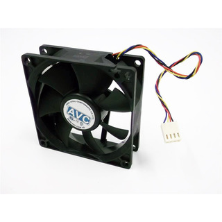 Ventoinha AVC 80x80x25mm Preta (DL08025R12U)
