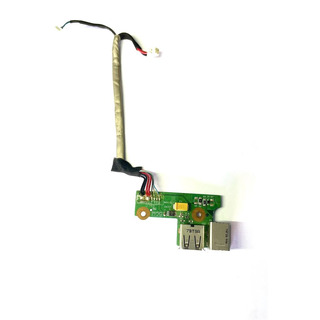 Placa USB + DC Jack c/ cabo HP Pavilion DV6500 (DDAT8APB3004907)