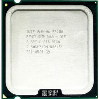 Processador Intel Pentium Dual Core E5200 2M Cache, 2.50 GHz, 800 MHz