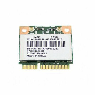 Placa Wireless Mini Pci-e WIFI+Bluetooth (T77H436.03)