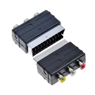Adaptador Scart e RCA