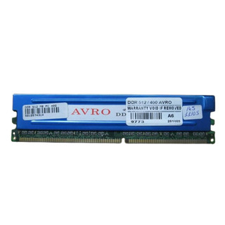Memória AVRO DDR1 512MB PC- 3200 400MHZ