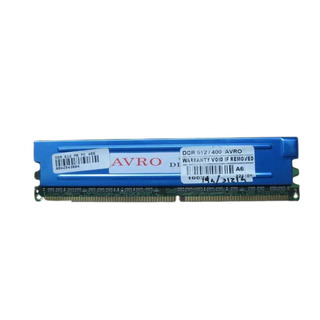 Memória AVRO DDR1 512MB PC- 3200 400MHZ