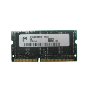 Memória Micron 64Mb SO-DIMM 133Mhz
