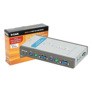 Switch KVM 4 Portas D-Link - DKVM-4K