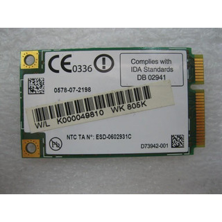 Placa Wireless Intel 4965AGN (PA3538U-1MPC)