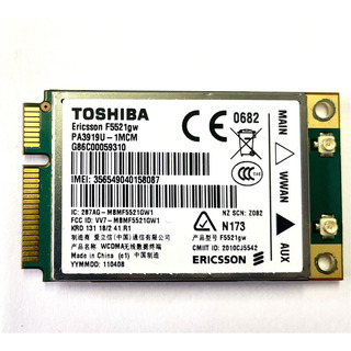 Módulo 3G PA3919U-1MCM Toshiba Tecra R840 (G86C00059310)