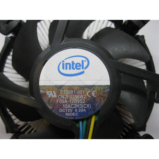 Cooler Intel Genuino Socket LGA 775/ 1150/ 1151/ 1155 (E33681-001)