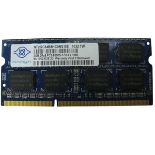 Memoria Nanya 2GB DDR3 PC3-8500S 1066Mhz