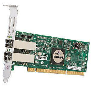 Placa de Rede Emulex IBM LightPulse 4Gb Dual Ports Fibre PCI-X HBA (LP11002-M4)