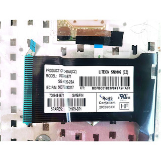 Teclado HP Elitebook 2570P 2560P (701979-B71)