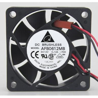 Ventoinha 12V 0.17A 60x60x25mm (AFB0612MB)