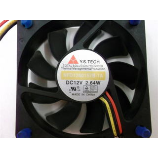 Ventoinha 12V 1A  60X60X15mm (NFD1260157B-1A)